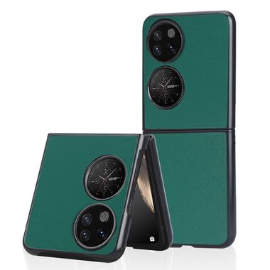 Plastový kryt LITCHI na Huawei P50 Pocket - Zelená