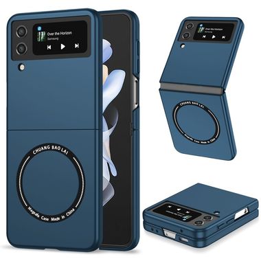 Plastový kryt Magsafe na Samsung Galaxy Z Flip4 - Modrá