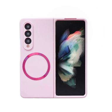 Plastový kryt MagSafe na Samsung Galaxy Z Fold4 - Ružová