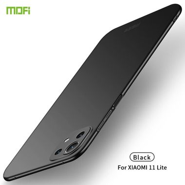 Plastový kryt MOFI na Xiaomi Mi 11 Lite - Čierna