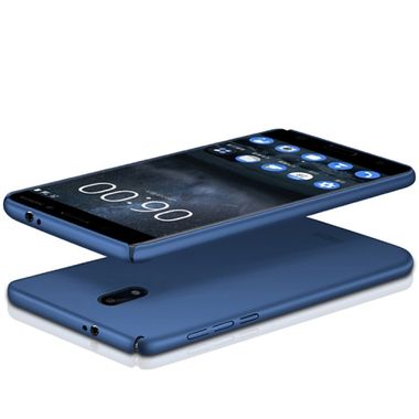Plastový kryt Mofi na Nokia 3- modrá
