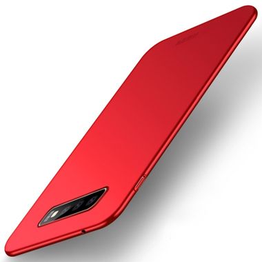 Plastový kryt MOFI na Samsung Galaxy S10- červená