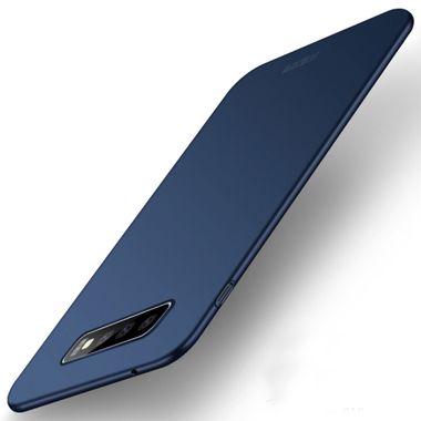Plastový kryt MOFI na Samsung Galaxy S10- modrá