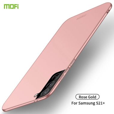 Plastový kryt MOFI na Samsung Galaxy S21 Plus 5G - Zlatoružová