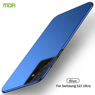 Plastový kryt MOFI na Samsung Galaxy S21 Ultra 5G - Modrá
