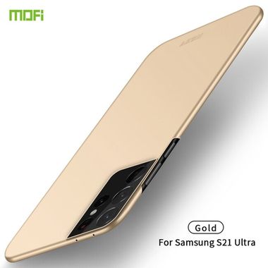 Plastový kryt MOFI na Samsung Galaxy S21 Ultra 5G - Zlatá