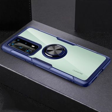 Gumený kryt na Huawei P40 Pro - Modrý