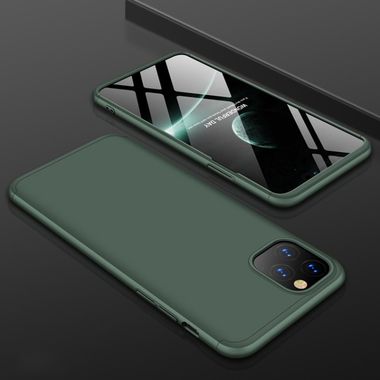 Plastový kryt na iPhone 11 Pro Max Full Coverage - Army Green