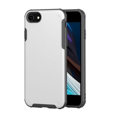 Plastový kryt na iPhone SE (2020) - Biely