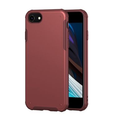 Plastový kryt na iPhone SE (2020) - Červený