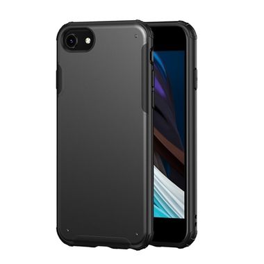 Plastový kryt na iPhone SE (2020) - Čierny