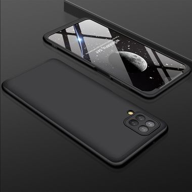 Plastový kryt na Samsung Galaxy A12 - Čierna