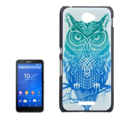 Plastový kryt Owl Pattern na Sony Xperia E4