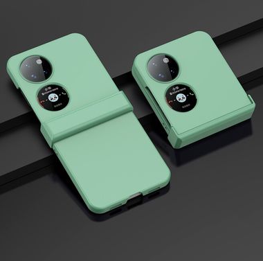 Plastový kryt THREE-PIECE na Huawei P50 Pocket - Svetlozelená