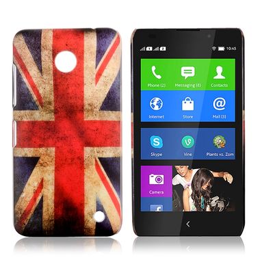 Plastový kryt UK Flag na Microsoft Lumia 630