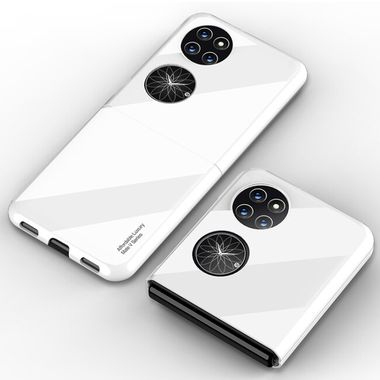 Plastový kryt ULTRA-THIN na Huawei P50 Pocket - Biela