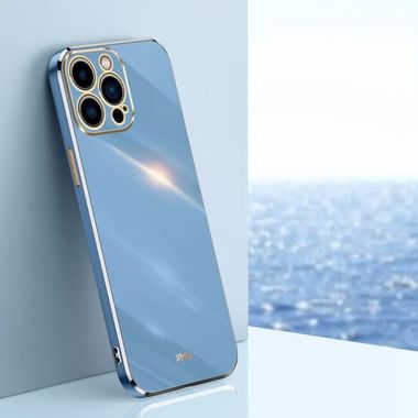 Plastový kryt XINLI iPhone 15 Pro - Nebeská modrá