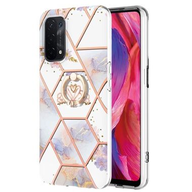 Ring Holder kryt MARBLE na Oppo A54 5G - Imperial Crown