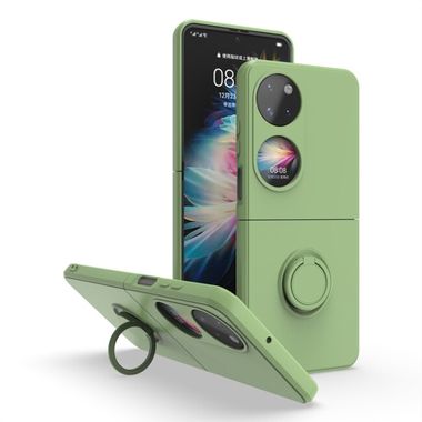 Ring Holder kryt na Huawei P50 Pocket - Zelená