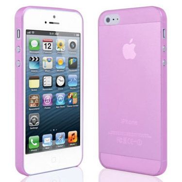 Silikonový kryt na iPhone 4/4s - fialová