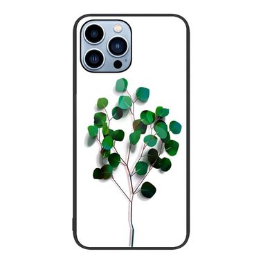 Sklenený kryt Colorful Glass na iPhone 15 Pro - Sapling