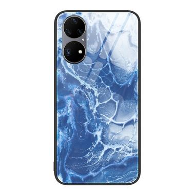 Sklenený kryt COLORFUL Huawei P50 Pro – Blue Ocean
