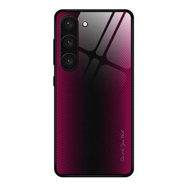 Sklenený kryt GRADIENT na Samsung Galaxy S23 5G – Ružovočervená