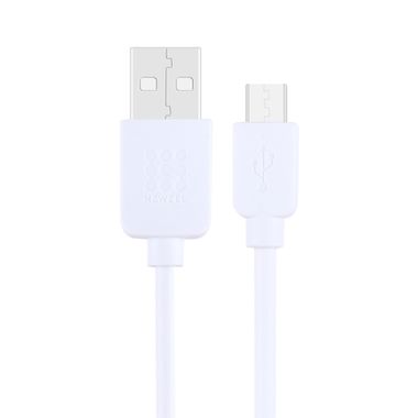 Synchronizačný kábel Haweel micro USB klasický(1m) - biela