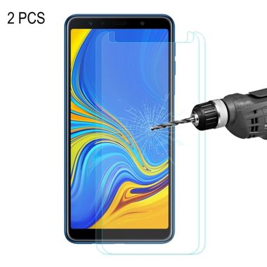 Temperované tvrdené sklo 9H+ 0.2 mm. na Samsung Galaxy A7(2018)
