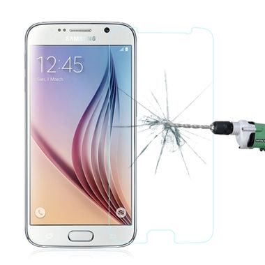 Temperované tvrdené sklo 9H+ 0.26 mm. na Samsung Galaxy S6