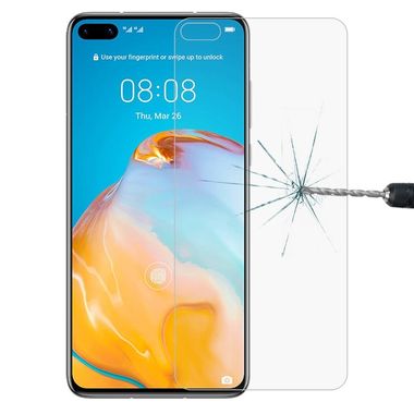 Temperované Tvrdené sklo na Huawei P40 - 0.26mm 9H Surface Hardness 2.5D Explosion-proof Tempered Glass Non-full Screen