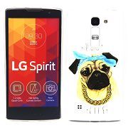 Ultratenký Gumený kryt Likable Dog na LG SPIRIT 4G LTE