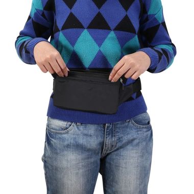 Univerzálna taška na telefón cez rameno uhlopriečka 6.6 - čierna