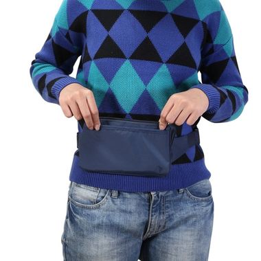 Univerzálna taška na telefón cez rameno uhlopriečka 6.6 - modrá