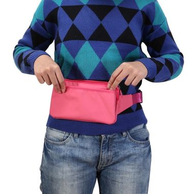 Univerzálna taška na telefón cez rameno uhlopriečka 6.6 - ružová